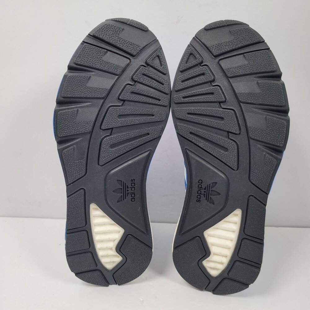 Adidas ZX 1K Boost Blue White Orange Men's Running Shoes H68720 US Size 7.5 - Picture 5 of 8